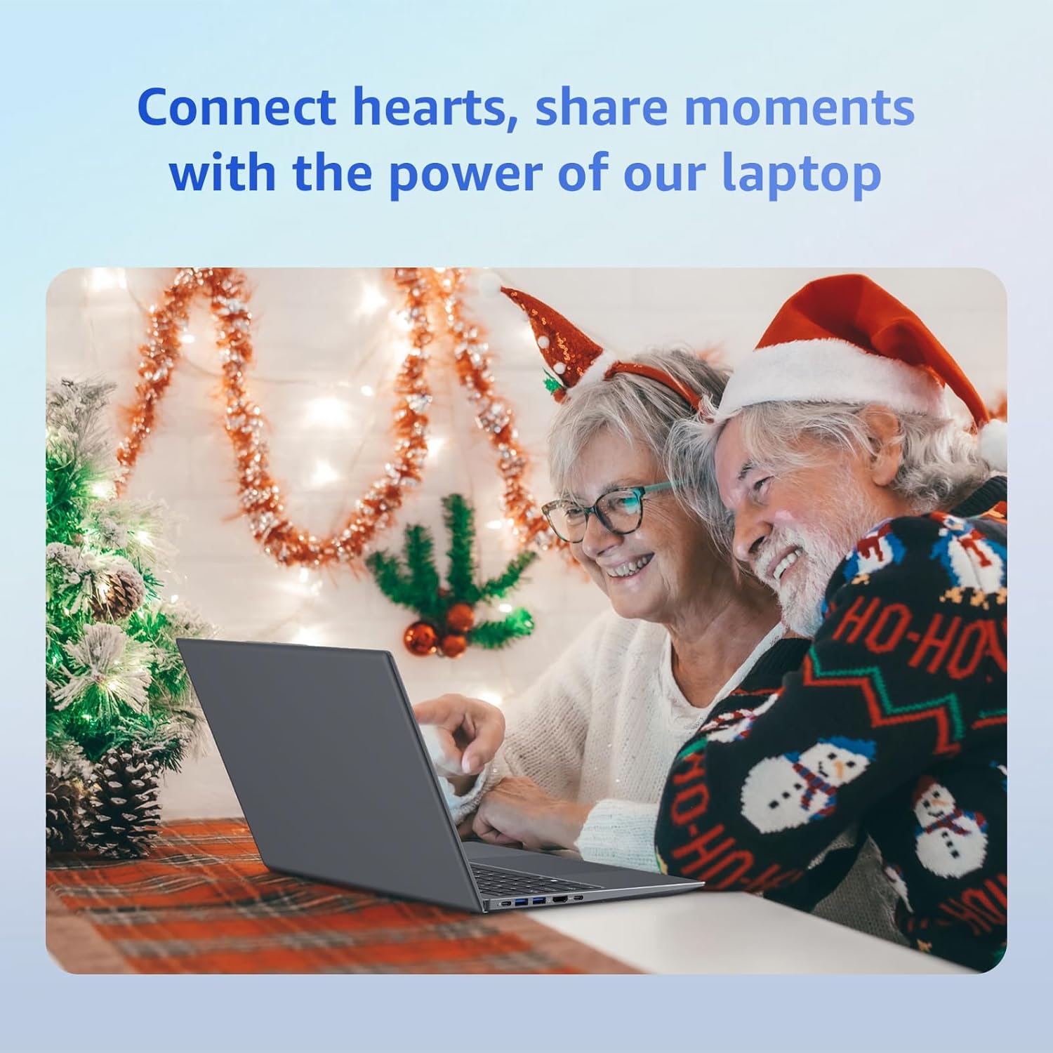 VIGSENUP Laptop, 12GB LPDDR5 RAM 1TB SSD, 15.6 Inch Laptop Computer, N95 Quad Core Processor, Up to 3.4GHz, WiFi 5, BT 5.0, USB-C, Fingerprint,Gray