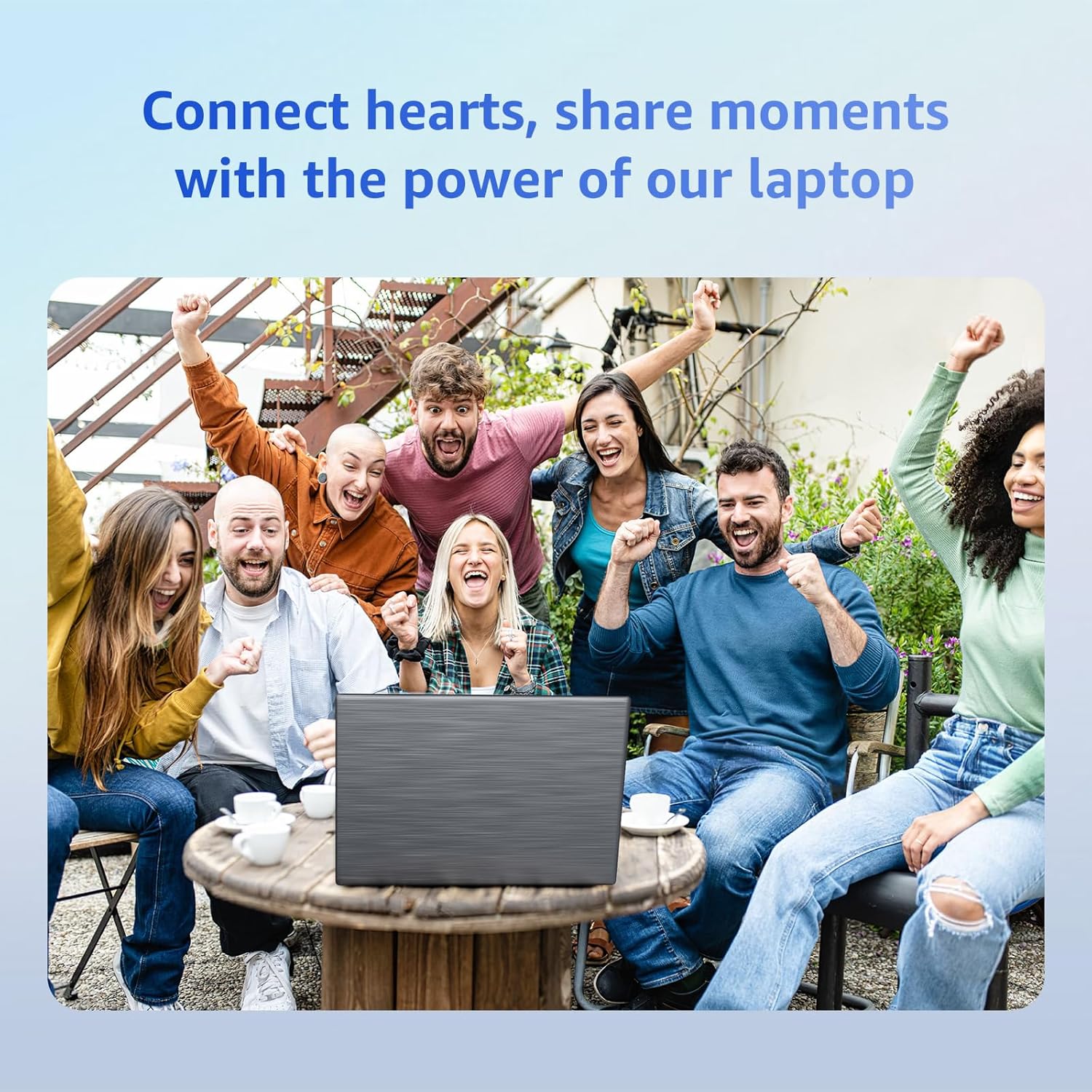 VIGSENUP Laptop, 12GB LPDDR5 RAM 1TB SSD, 15.6 Inch Laptop Computer, N95 Quad Core Processor, Up to 3.4GHz, WiFi 5, BT 5.0, USB-C, Fingerprint,Gray